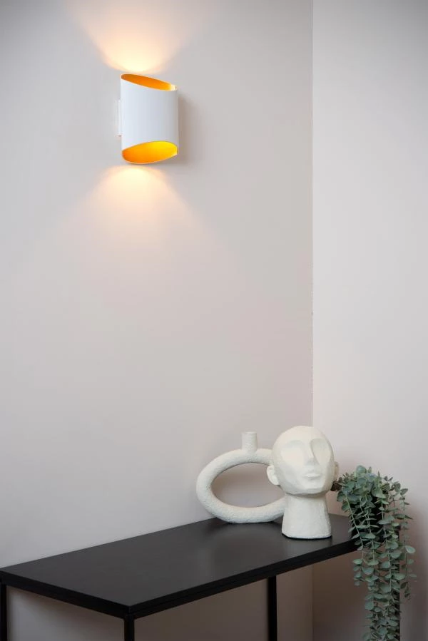 Lucide DILETTA - Wall light - 1xG9 - White - atmosphere 1